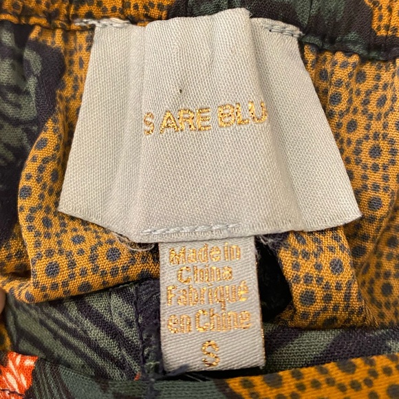 Anthropologie Pull On paper bag wide leg pants - Picture 4 of 5